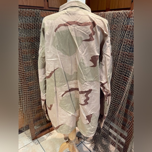 Mens TRU-SPEC Cotton Ripstop BDU Coat 2XL Tactical  Camo Uniform Shirt - Picture 7 of 13
